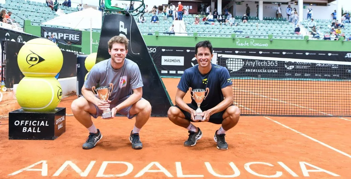 Ariel Behar y Gonzalo Escobar campeones dobles AnyTech365 Andalucia Open