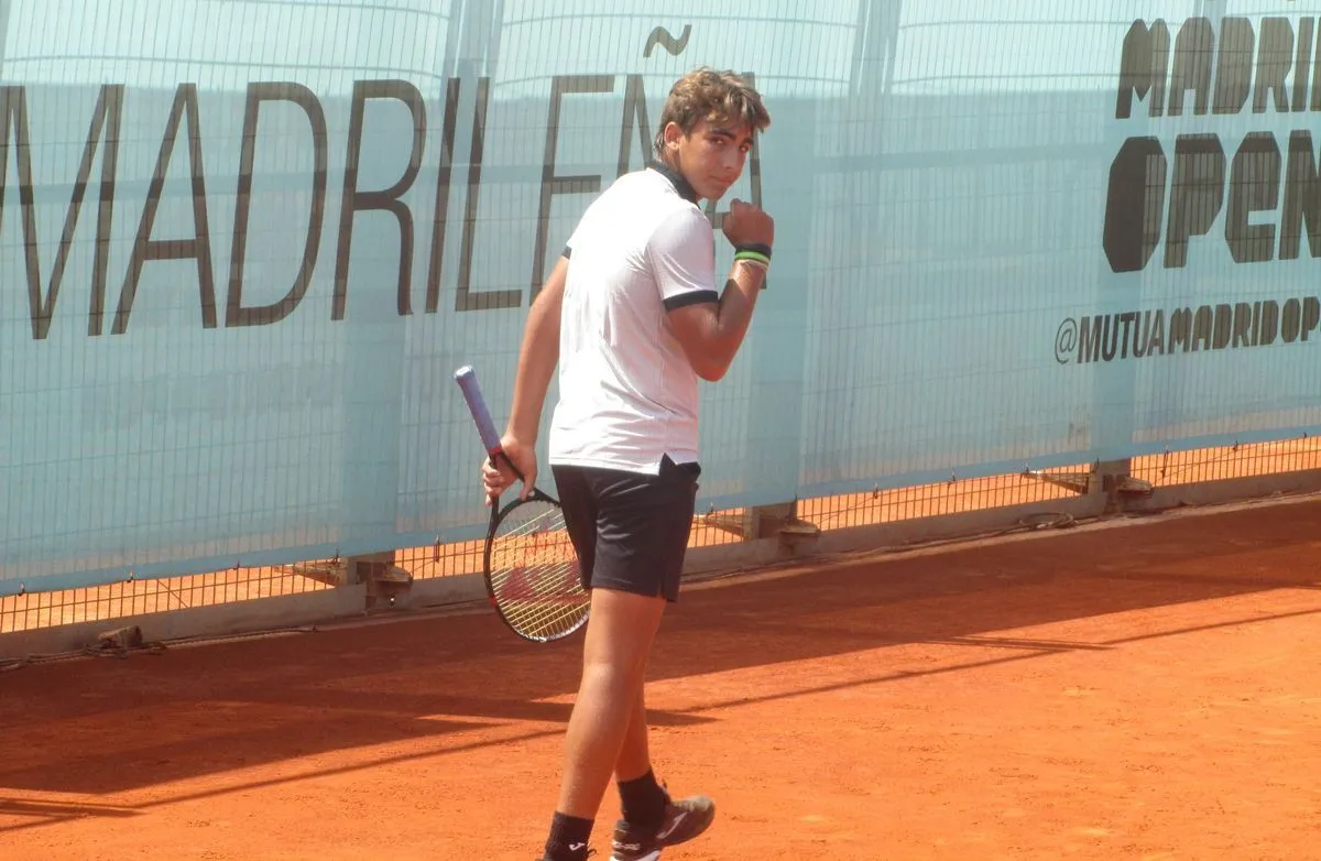 Dani Mérida en Mutua Madrid Open Sub-16