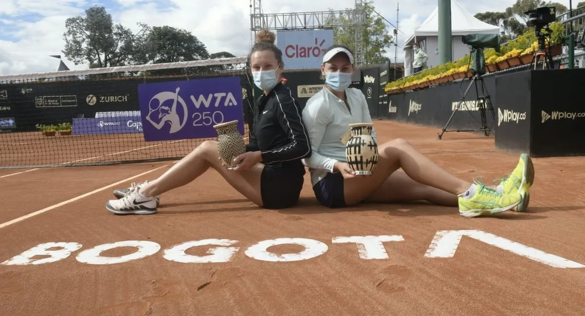 Elixame Lechemia e Ingrid Neel, campeonas de dobles en la Copa Colsanitas 2021