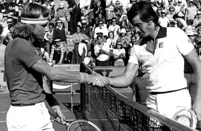 Björn Borg en Conde de Godó 1975