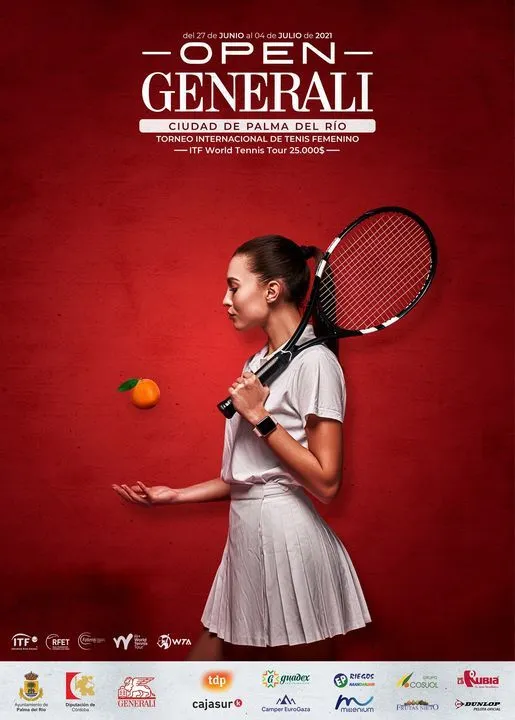 Cartel Open Generali Ciudad de Palma del Río 2021