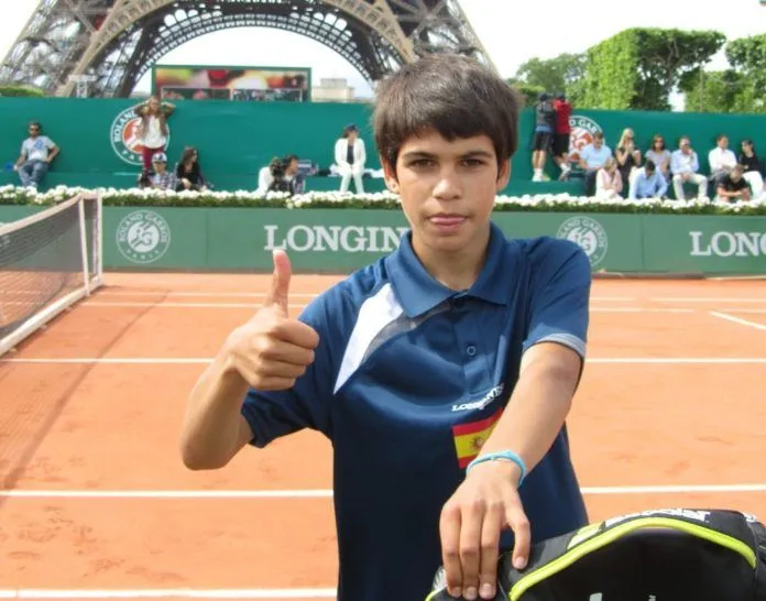 Carlos Alcarraz en Paris