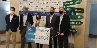 Presentación oficial, 36ª edición del Open Kiroleta ‘Bakio Udala’ Saria Presentación 36ª edición del ITF Futures Open Kiroleta - 'Bakio Udala' Saria