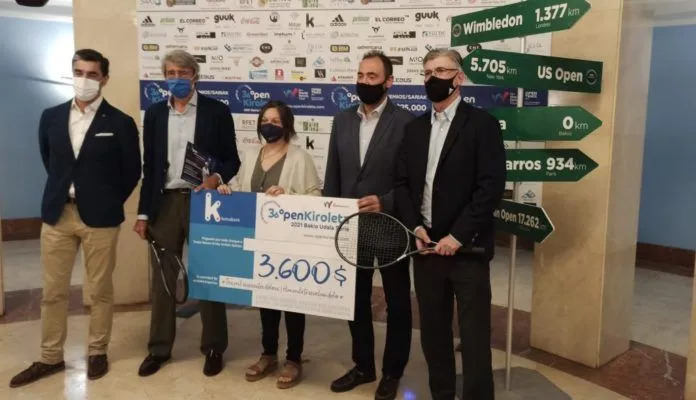 Presentación 36ª edición del ITF Futures Open Kiroleta - 'Bakio Udala' Saria