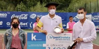 Hugo Grenier, campeón del 36º Open Kiroleta ‘Bakio Udala’ Saria Hugo Grenier, campeón del Open Kiroleta