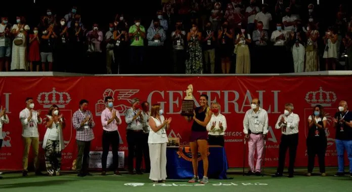 Rebeka Masarova campeona del Open Generali Ciudad de Palma del Río