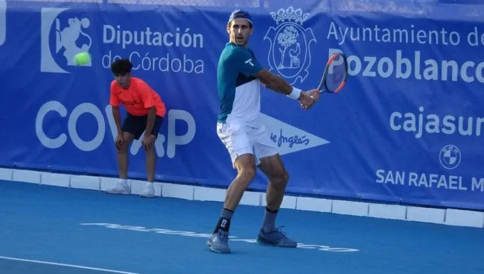 Adrián Menéndez en Open Ciudad de Pozoblanco Covap, Memorial Fabián Dorado, torneo ATP Challenger
