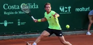 Roberto Carballés en la II edición del ATP Challenger Costa Cálida Región de Murcia Roberto Carballes en ATP Challenger Costa Calida Región de Murcia
