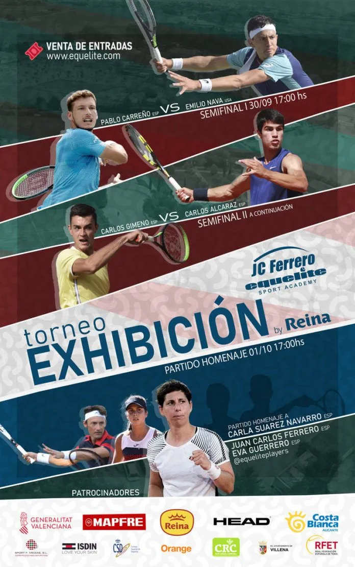 Cartel Torneo Exhibición @equeliteplayers