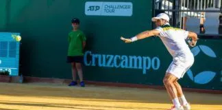 Andújar inicia con victoria su camino en la Copa Sevilla Pablo Andujar en Copa Sevilla 2021