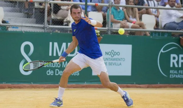 Pedro Martínez en cuartos de final Copa Sevilla 2021