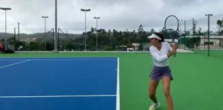 Jornada marcada por la lluvia en el Internacional de Tenis Junior de Sanxenxo 19º Torneo Internacional de Tenis Junior de Sanxenxo - Fuente Liviana