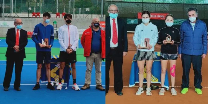 Eugenia Menéndez y Saúl Berdulllas campeones 14º Torneo Internacional Cadete de Sanxenxo - Fuente Liviana
