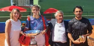 Quino Muñoz, reconocido por el Club Tenis Albacete Quino Muñoz, reconocido por el Club Tenis Albacete