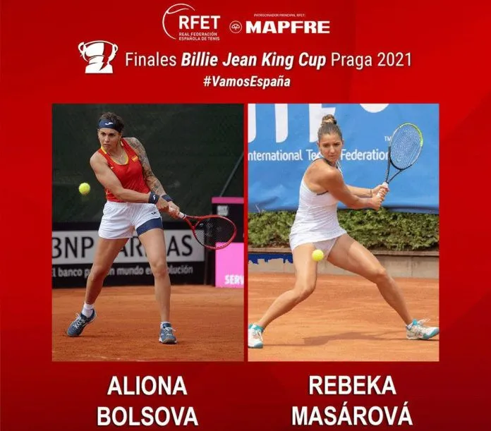 Rebeka Masárová y Aliona Bolsova