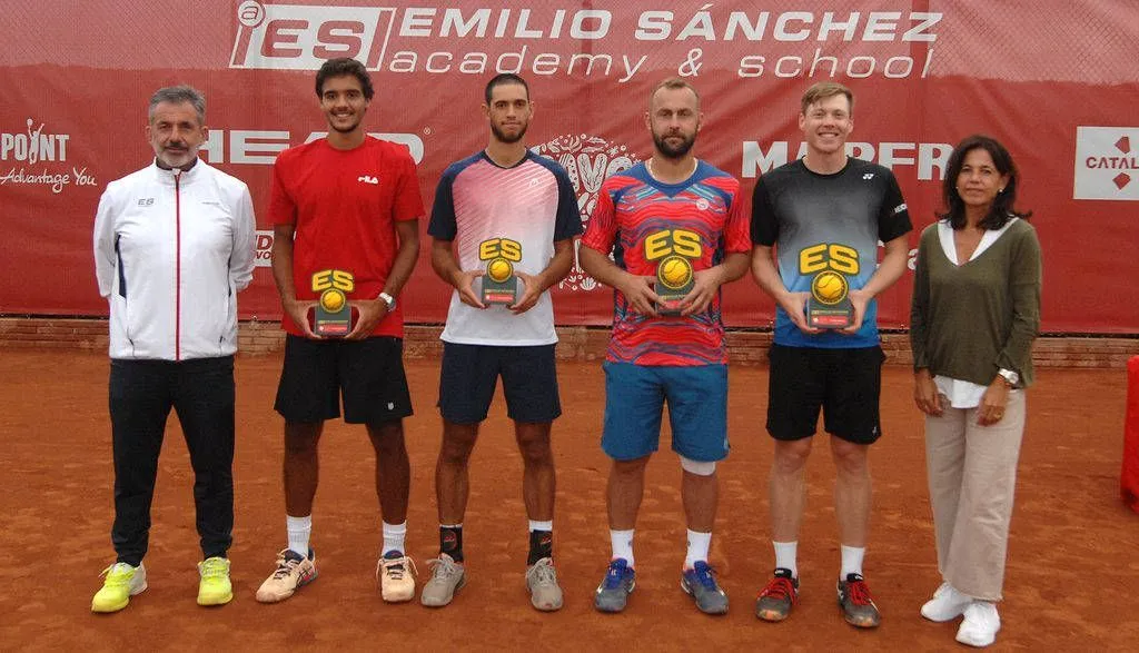 dobles campeones Harri Heliövaara - Roman Jebavý Emilio Sánchez Academy