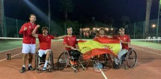 La selección española MAPFRE de tenis en silla hace historia y jugará la final de la Copa del Mundo Selección española MAPFRE de tenis en silla