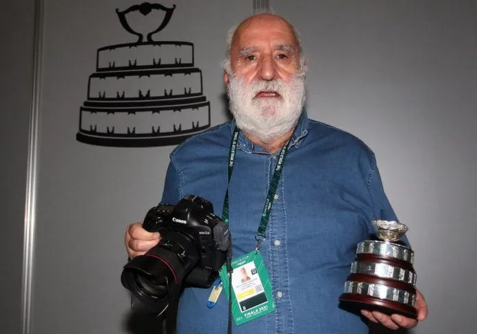 Miguel Ángel Zubiarraín ‘Zubi’ se ha hecho acreedor del Davis Cup Media Award en la 109ª Copa Davis