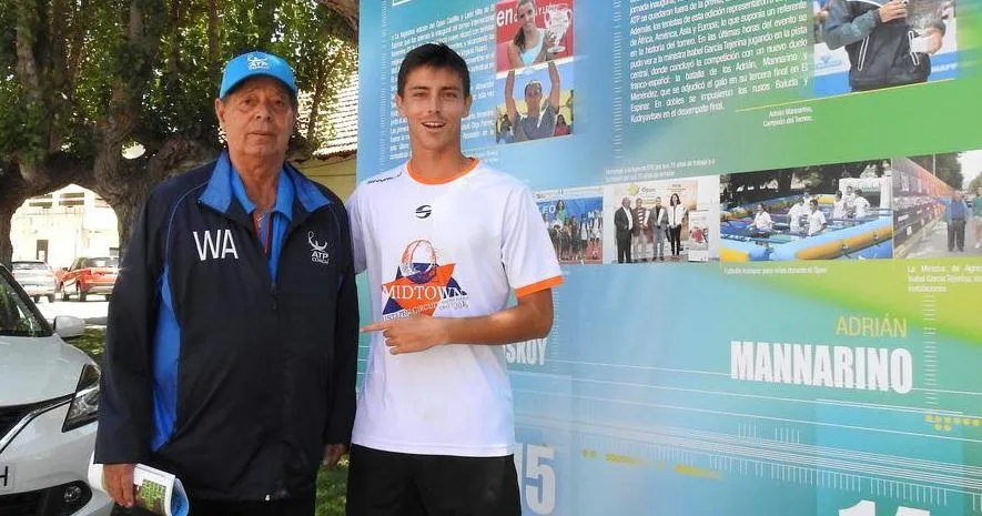 William ‘Pato’ Álvarez Mora con Jaume Plá en El Espinar