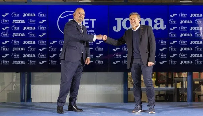 Joma nuevo patrocinador técnico de la Real Federación Española de Tenis