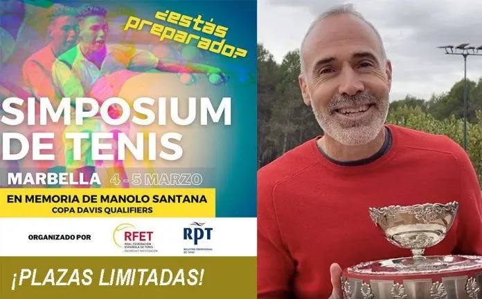 Simposium de Tenis en homenaje a Manolo Santana