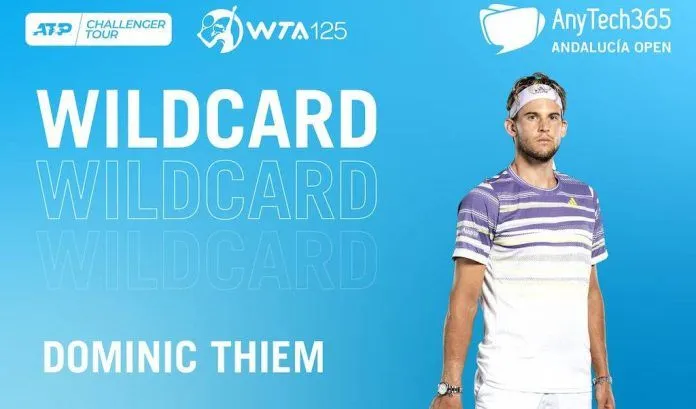 Dominic Thiem jugará el AnyTech365 Andalucía Open 2022