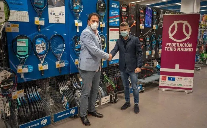 acuerdo entre Decathlon y la Federación de Tenis de Madrid