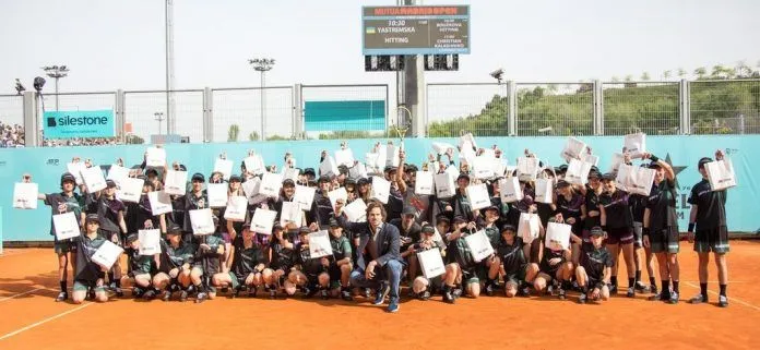 ball kids del Mutua Madrid Open
