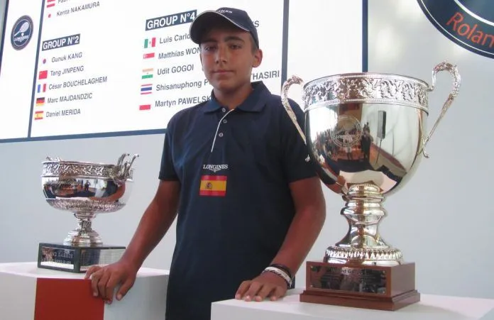 Dani Mérida afronta con garantías Roland Garros