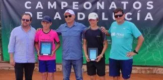 Jordi Fernández y Darío Ruiz, campeón y subcampeón del Campeonato de Andalucía de categoría alevín Jordi Fernández y Darío Ruiz, campeón y subcampeón del Campeonato de Andalucía de categoría alevín
