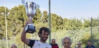 Carlos García Villanueva, ganador del XLII Open Nacional de Albox de tenis Carlos García Villanueva, ganador del XLII Open Nacional de Albox de tenis