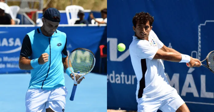 Alberto Barroso y Nicolás Álvarez en el Málaga Open