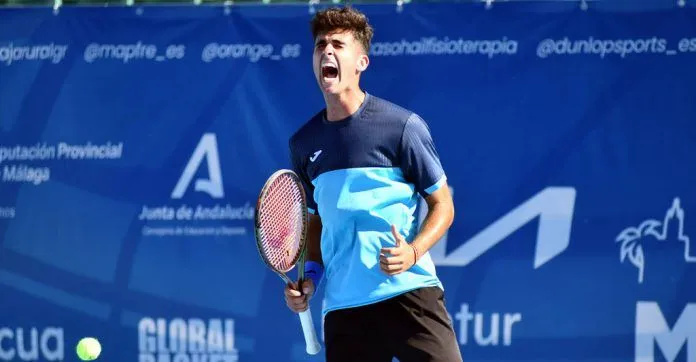 Alenjandro Turriziani en el Málaga Open ATP Challenger