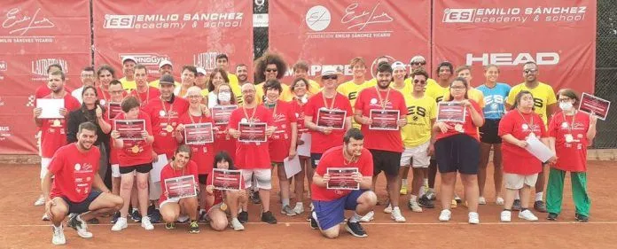8º Curso Escuela Tenis FESV Capacidades diversas en Emilio Sánchez Academy