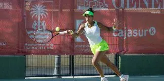 Abduraimova, Topalova, Meliss, Karunaratne y Eala, a segunda ronda en el Open Generali Karunarantne avanza a segunda ronda en el Open Generali Ciudad de Palma del Río