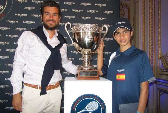 Carlos Santos y Carlos Alcaraz