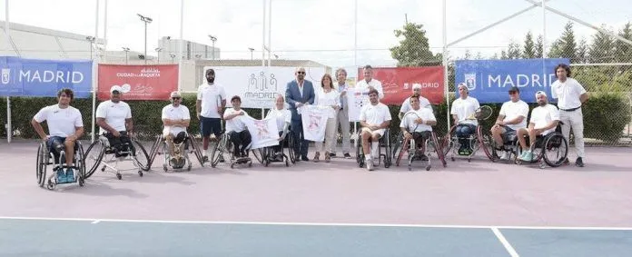 presentación oficial del torneo X Madrid Fundación Emilio Sánchez Vicario, ITF Wheelchair Grado II
