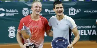 Davidovich se llevó el trofeo de 1912 al vencer a Alcaraz Davidovich y Alcaraz Copa del Rey de Tenis