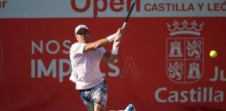 Dominan los favoritos en el Open Castilla y León Villa de El Espinar Fernando Verdasco, uno de los favoritos del Open Castilla y León Villa de El Espinar
