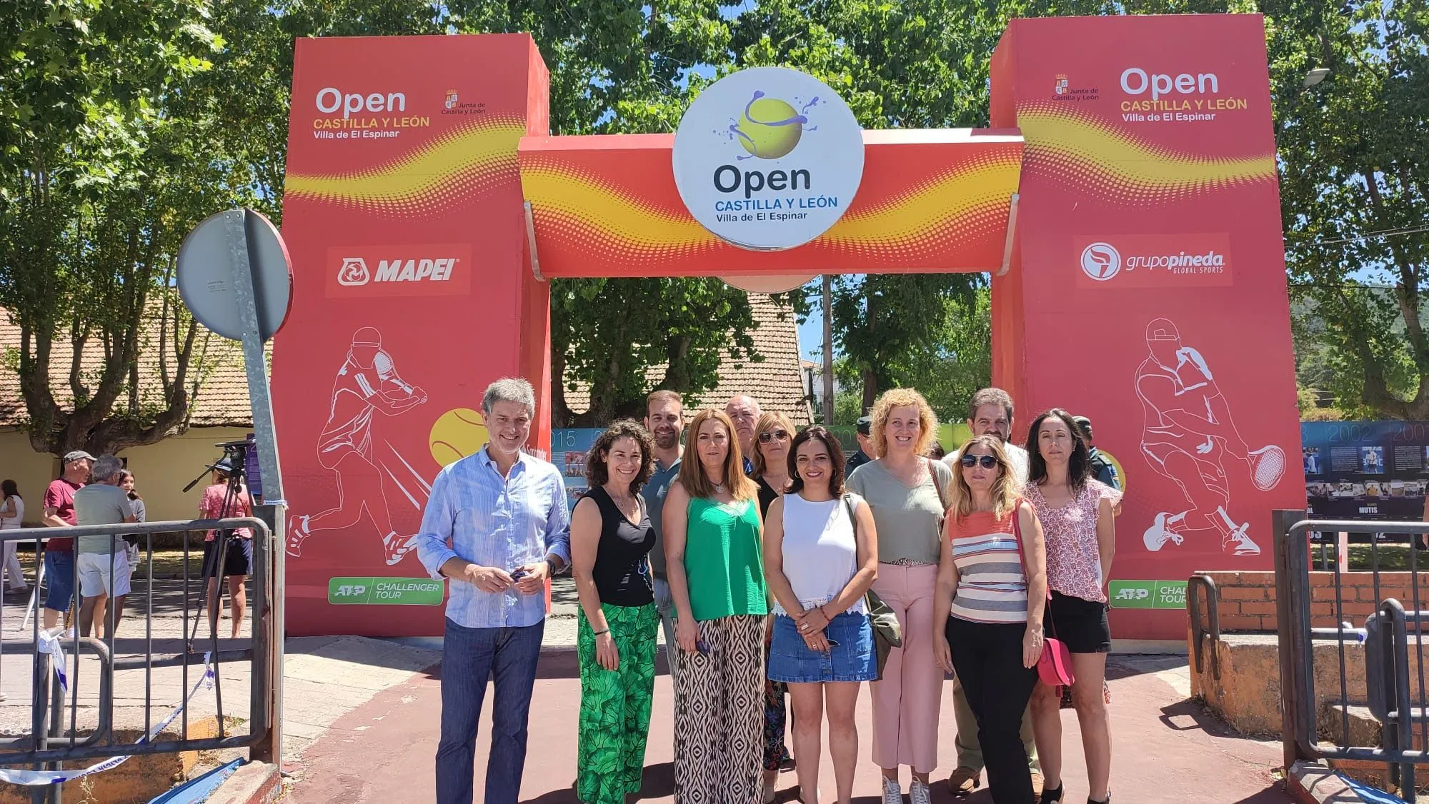 Virgina Barcones, delegada del Gobierno en Castilla y León visita el Torneo
