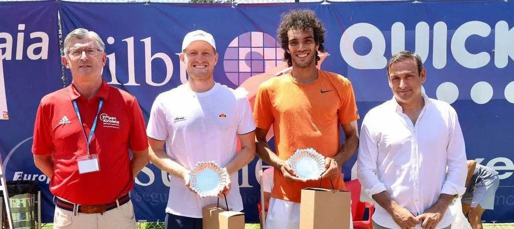 Skander Mansouri, 314 del ranking ATP y el británico Luke Johnson