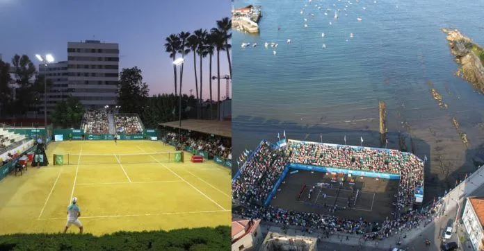 pistas sevilla y luanco Tenis Playa Luanco y Copa Sevilla