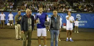 Carreño celebró los 50 años de la primera victoria asturiana y releva a Avendaño Pablo Carreño Tenis Playa Luanco