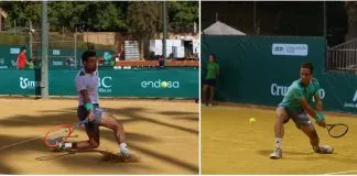 Zapata y Carballés únicos españoles en cuartos de final de la Copa Sevilla Zapata y Carballes final en Copa Sevilla