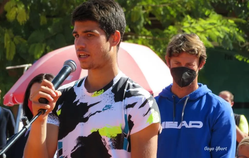 Carlos Alcaraz y Juan Carlos Ferrero