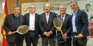 Orantes y Arilla homenajeados en el CSD por la RFET Orantes y Arilla homenajeados en el CSD por la RFET