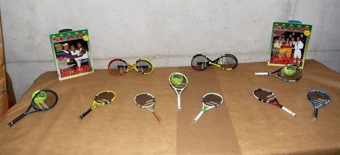 Raquetas en miniatura 1