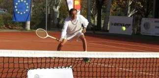 El abulense Gerardo San Román triunfó por cuarta vez consecutiva en el club sanlorentino Espacio Herrería Gerardo San Román VI Torneo Tenis Histórico Espacio Herrería