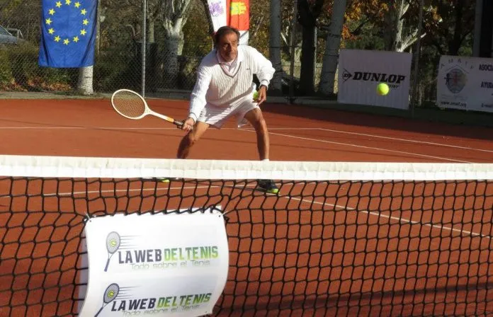 Gerardo San Román VI Torneo Tenis Histórico Espacio Herrería