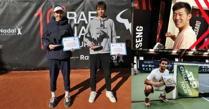 nuevos jugadores Tennium 2 Chun-Hsin Tseng, Arthur Fils y Charo Esquivá Bañuls, nuevos jugadores Tennium